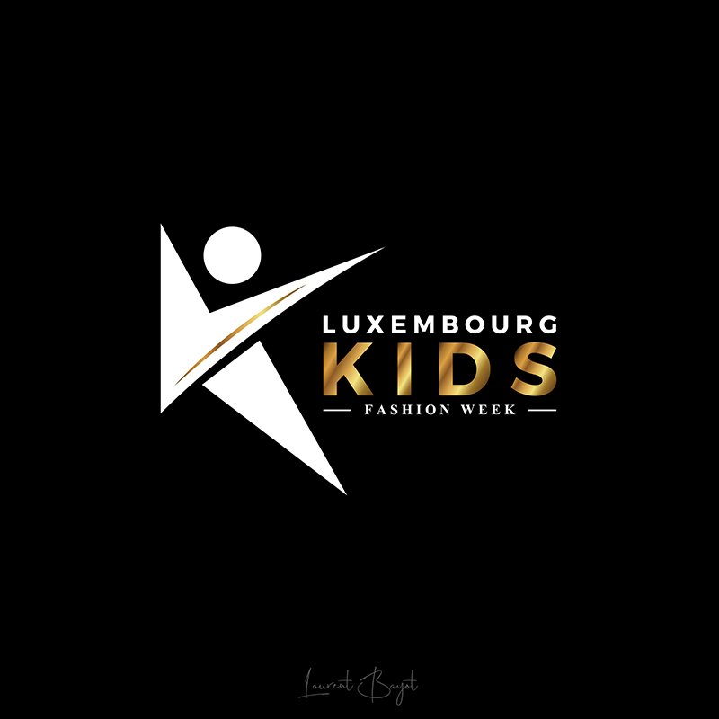logo kids blanc or